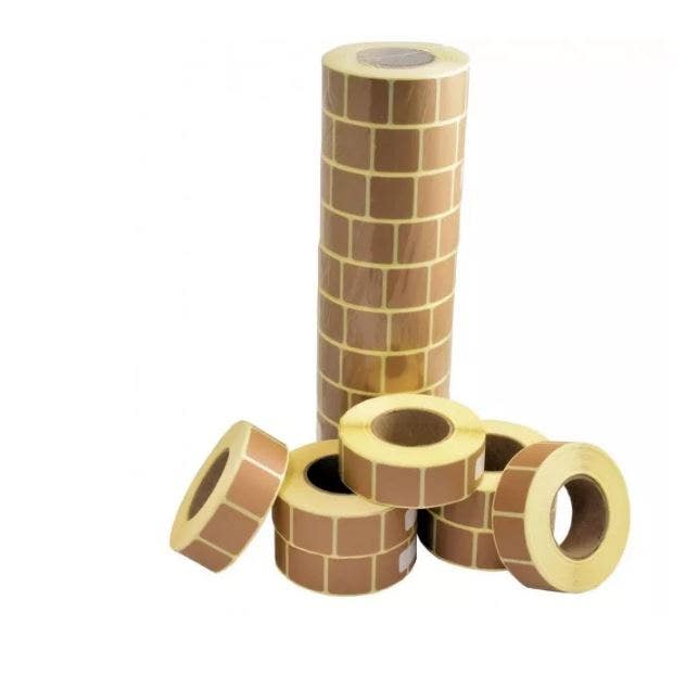 DAA Klistelappar 22x22mm TAN/WELLPAPP 