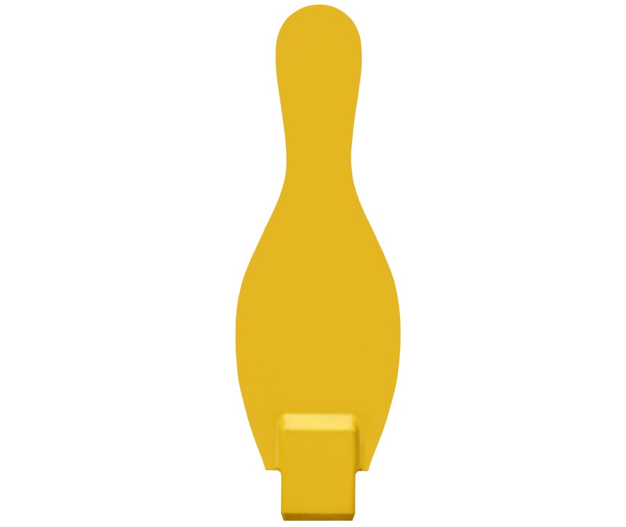 RTS Self Healing Bowling Pin Target YELLOW