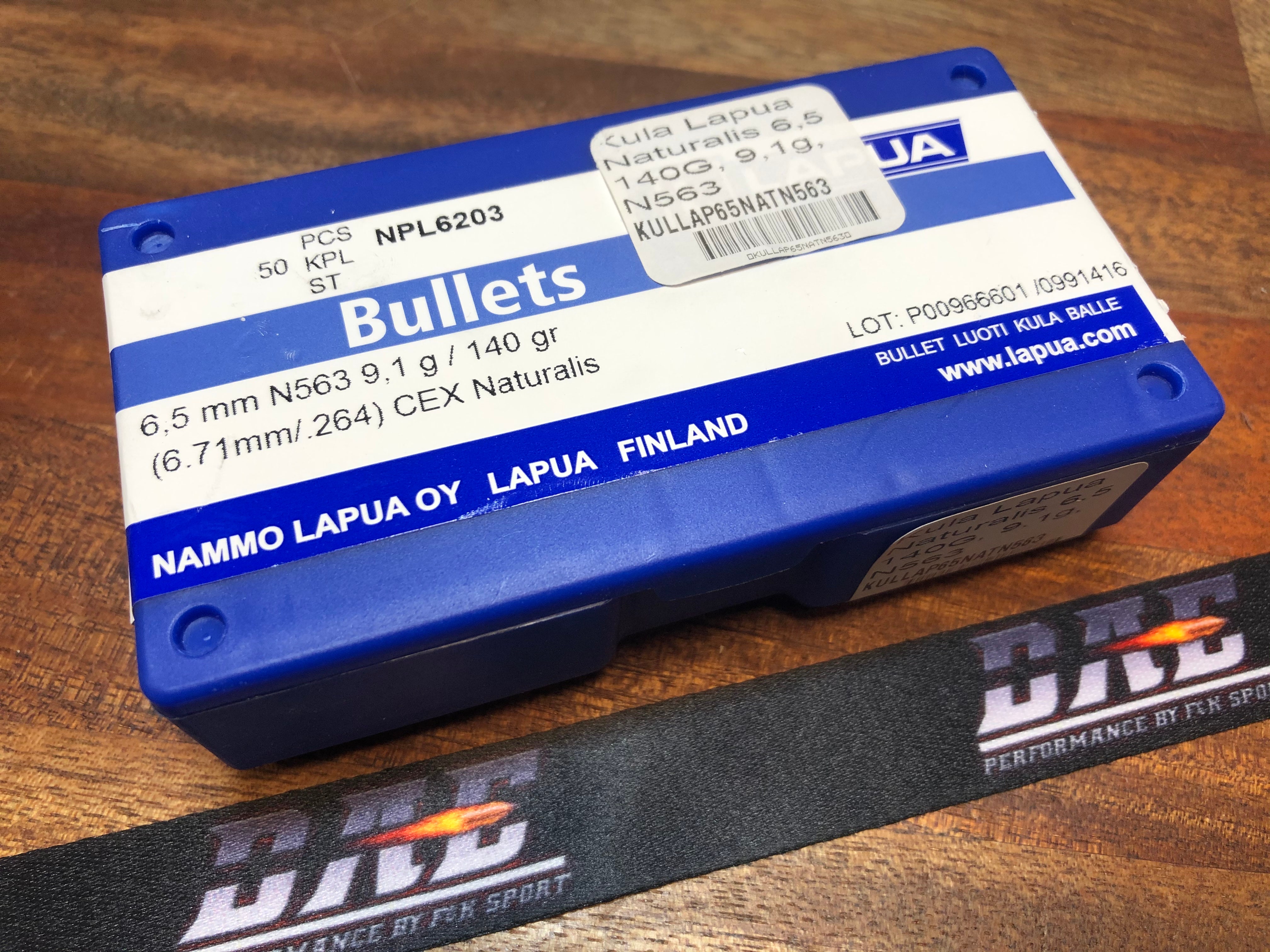 Kula Lapua CEX Naturalis 6,5 mm, N563, 50 st