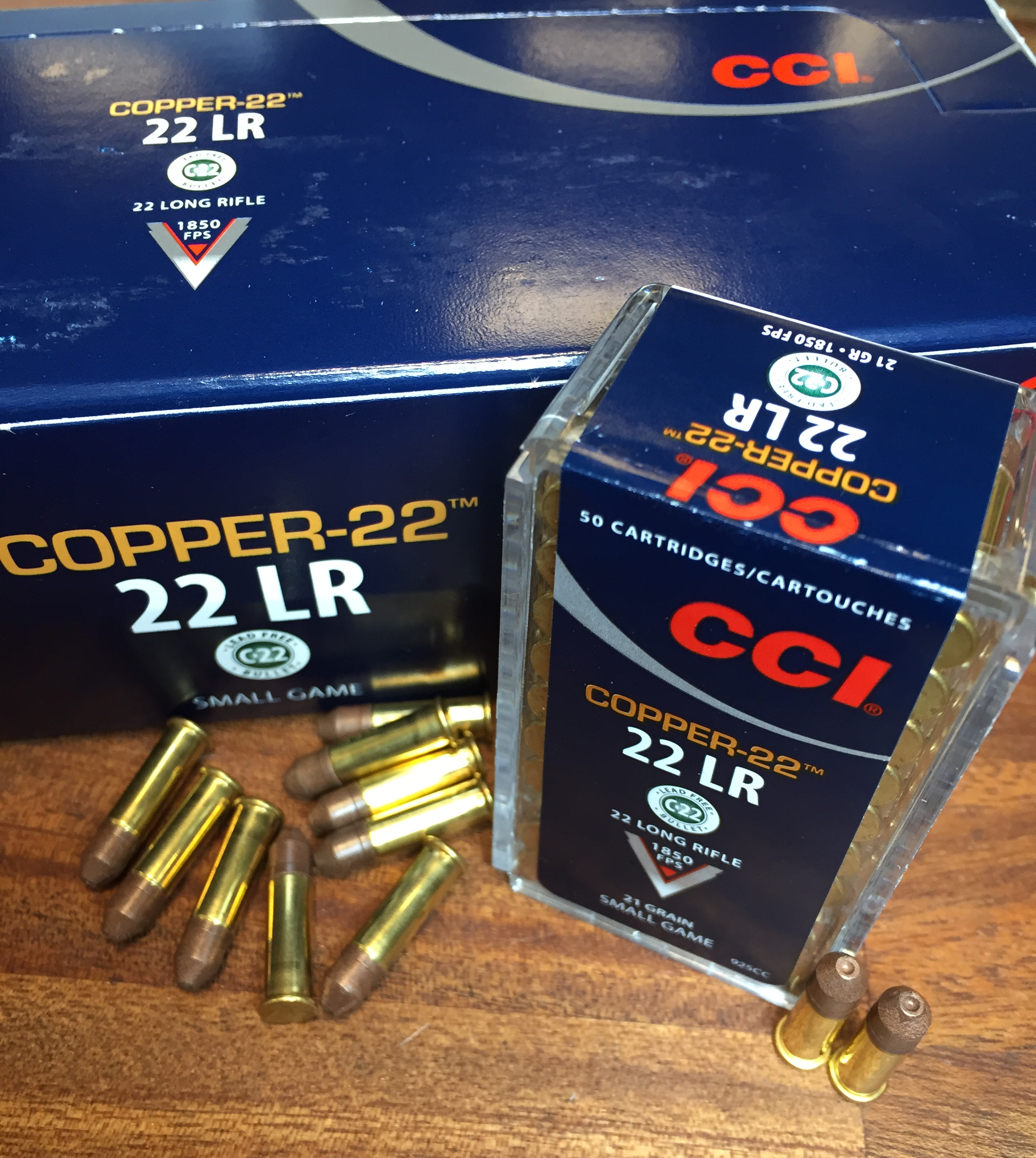 CCI COPPER-22, .22 Lr CHP - BLYFRI