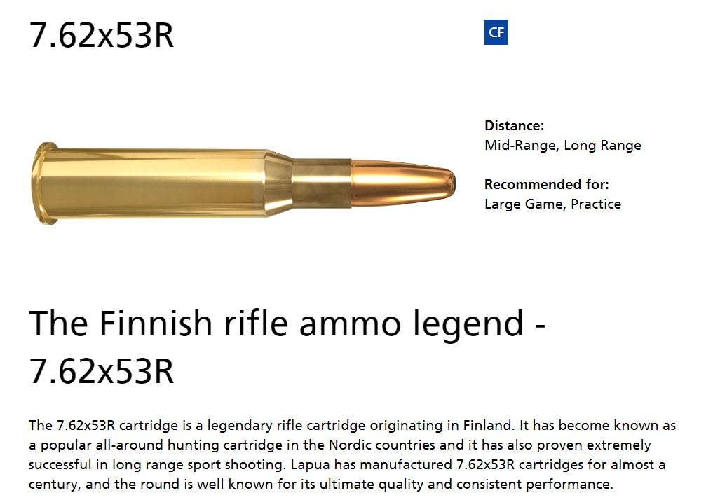 Lapua 7,62x53R MEGA