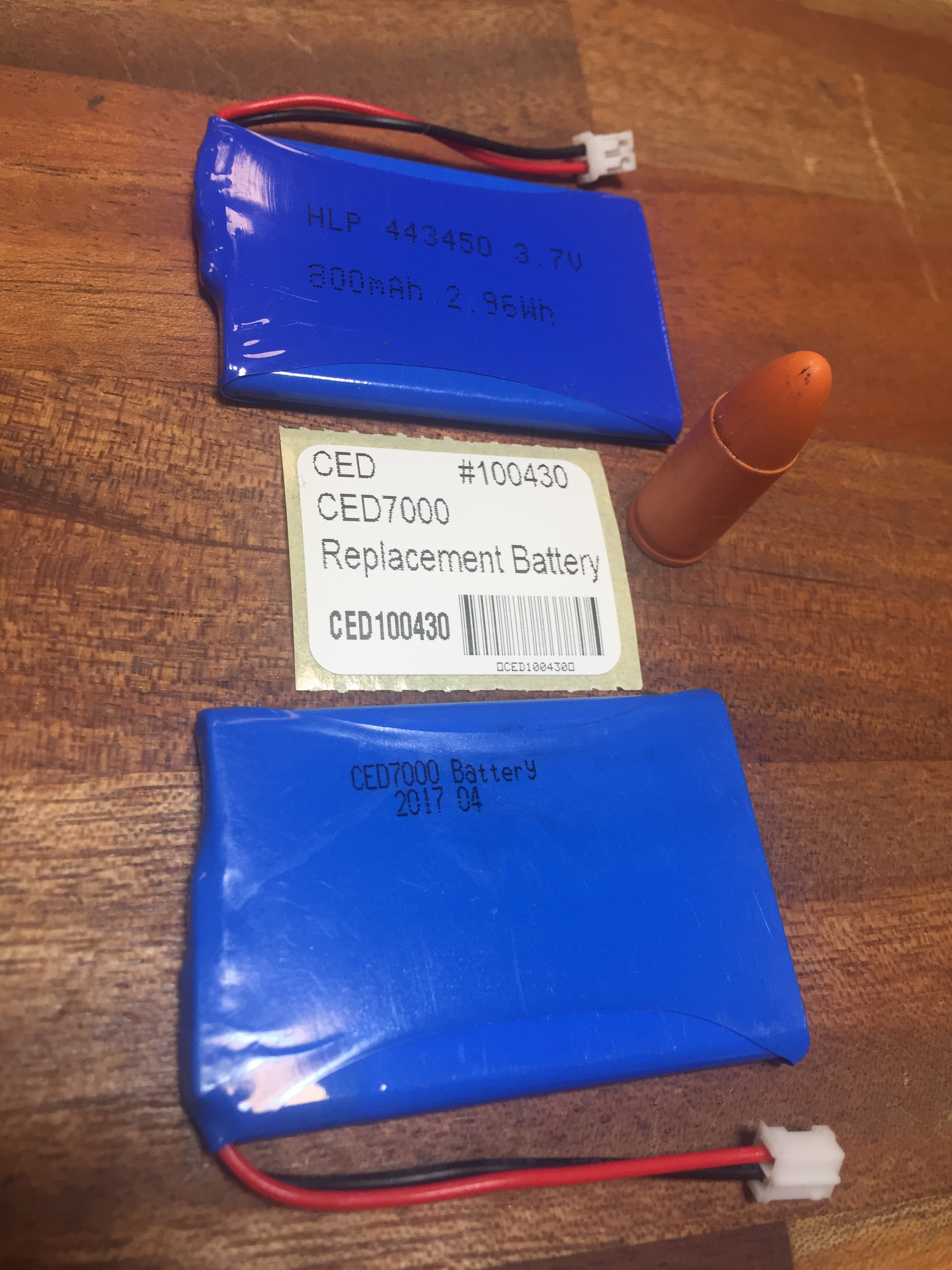CED7000 Replacement Battery
