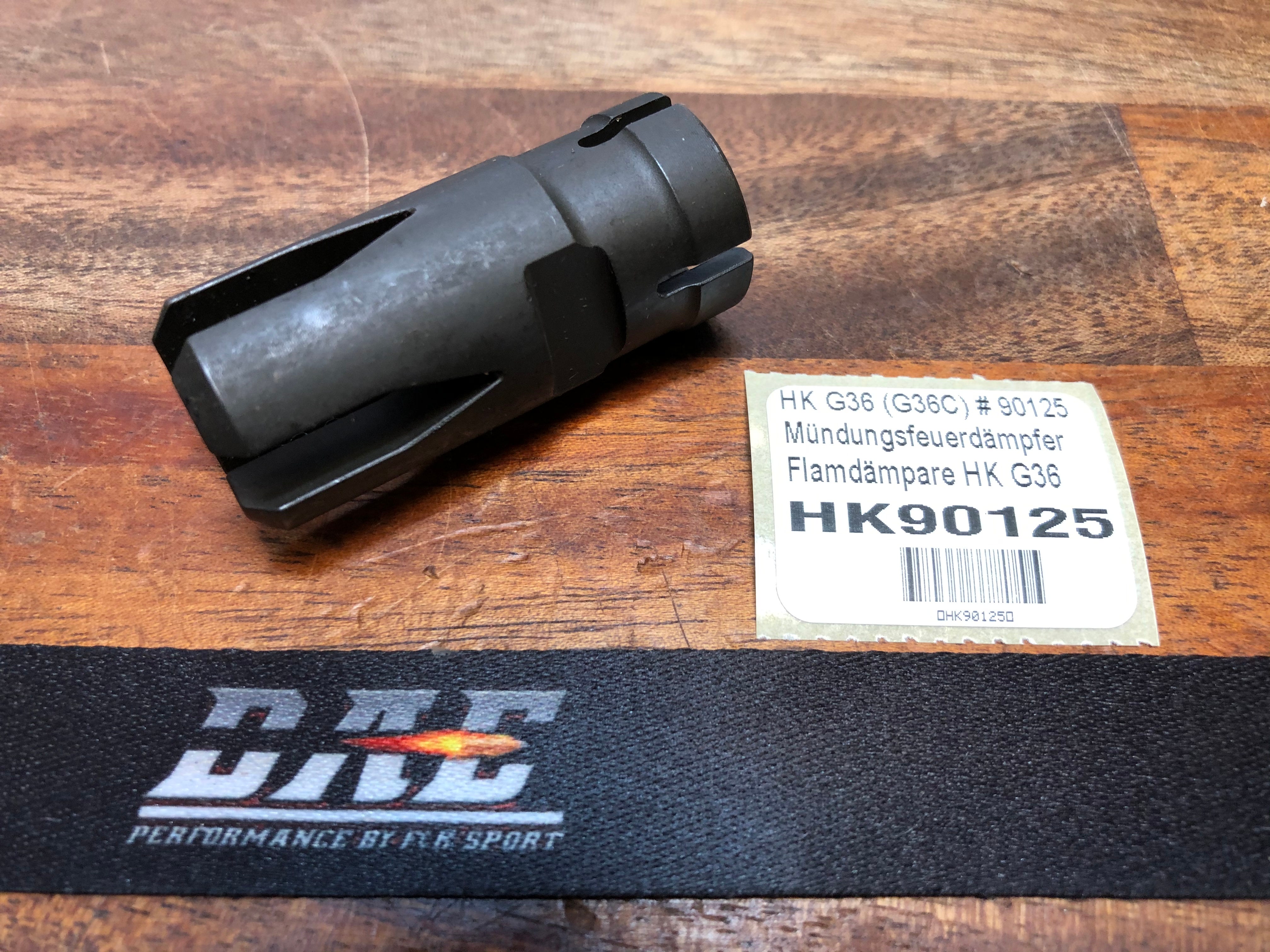 Heckler & Koch G36 Flamdämpare