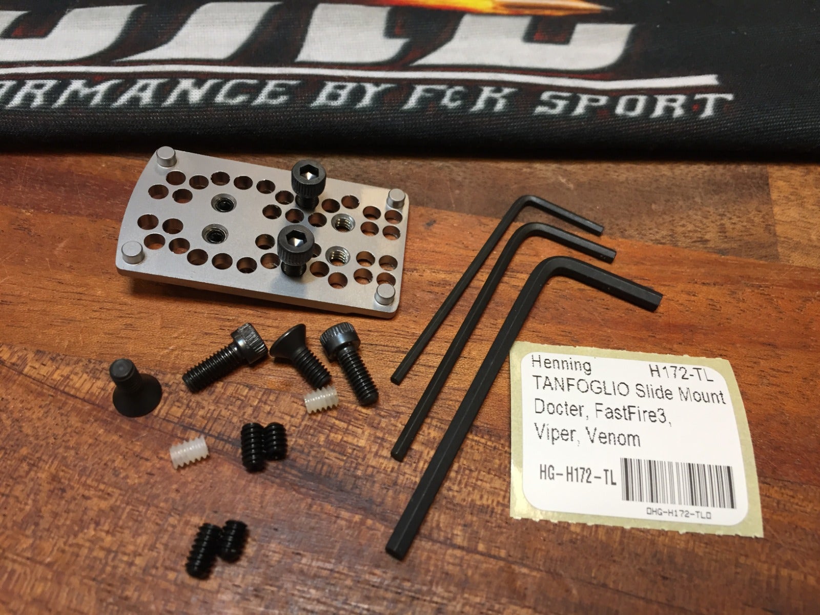 Henning Competition Scope Mount for Tanfoglio ROMEO