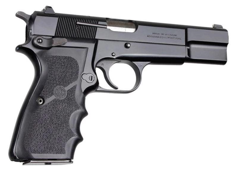 Hogue Rubber Monogrip for Pistol Hogue 09000 Brown