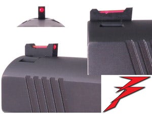 Kimber 1911 Front Sight Fiber Optic .180x.100&quot;&quot;