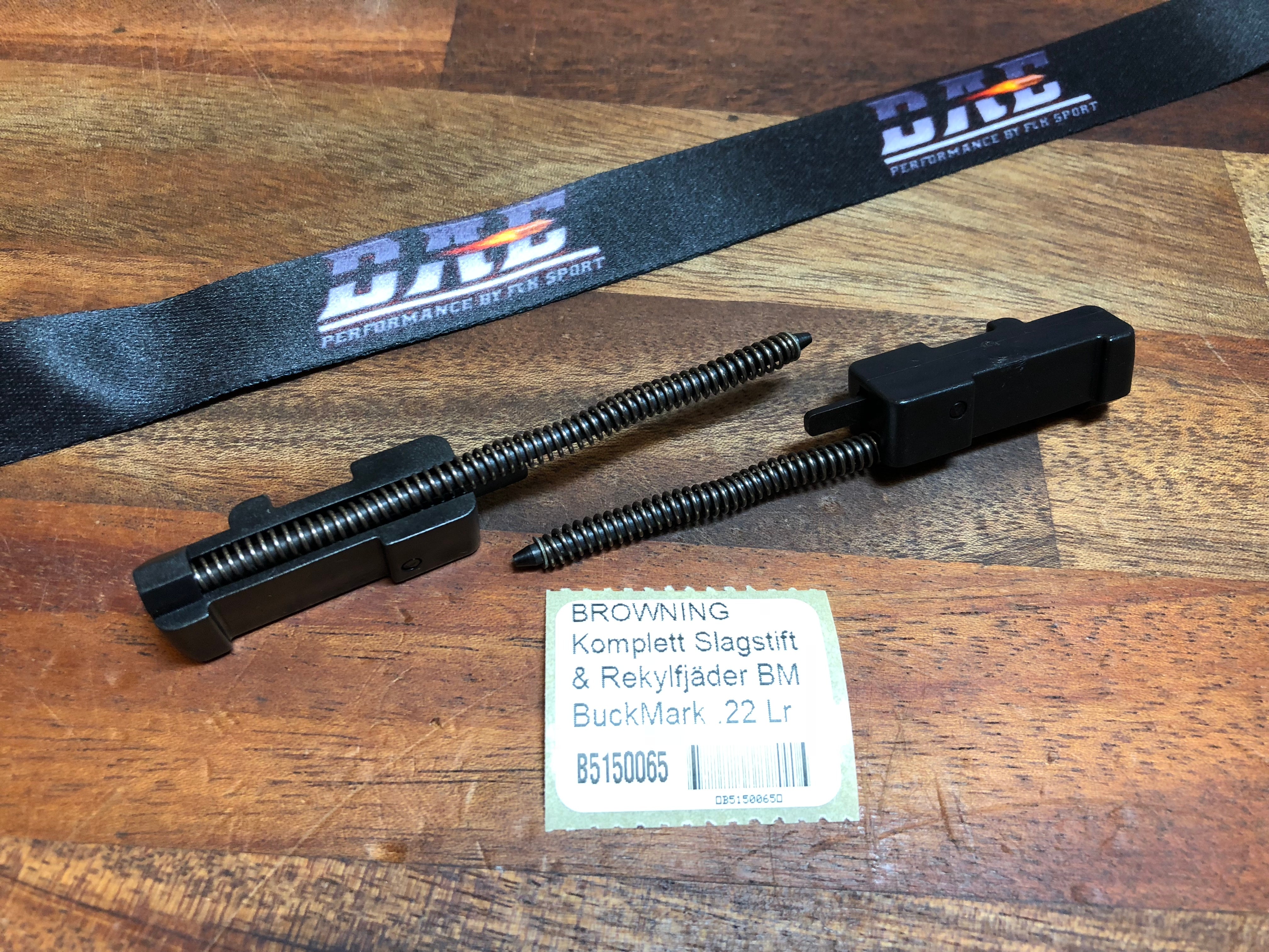 Browning Slagstift och Rekylfjäder Buckmark .22 Lr