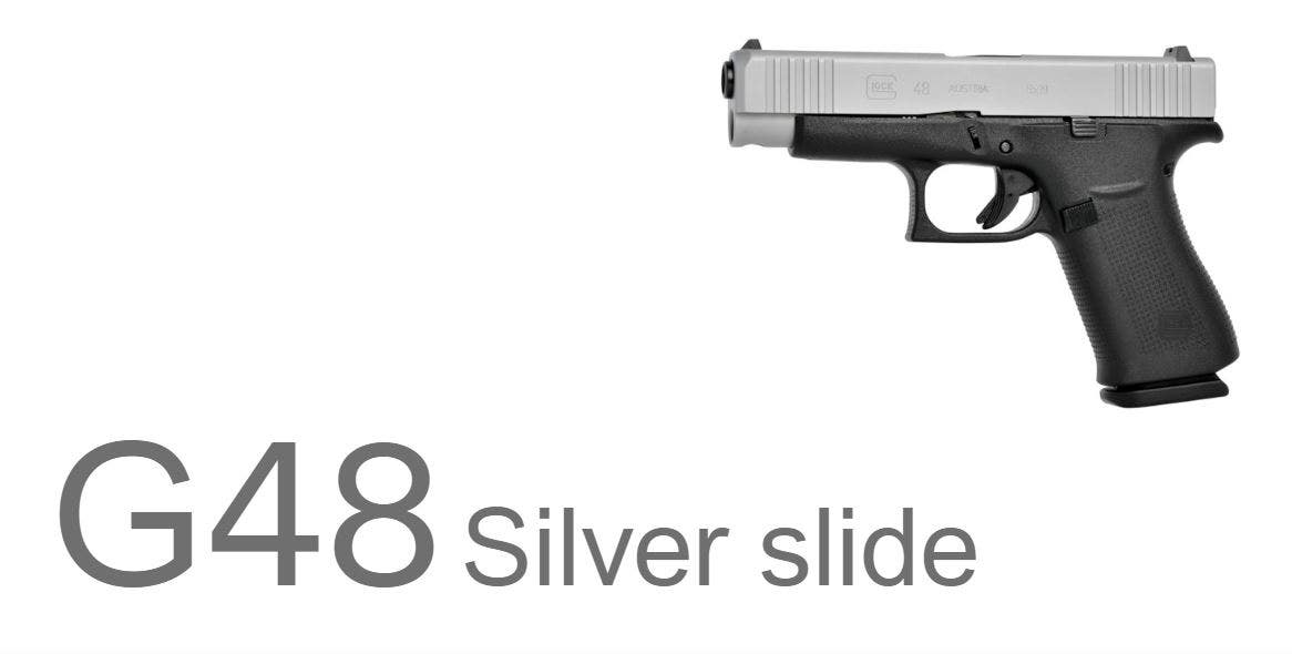 Glock 48 FS 9x19 Silver Slide