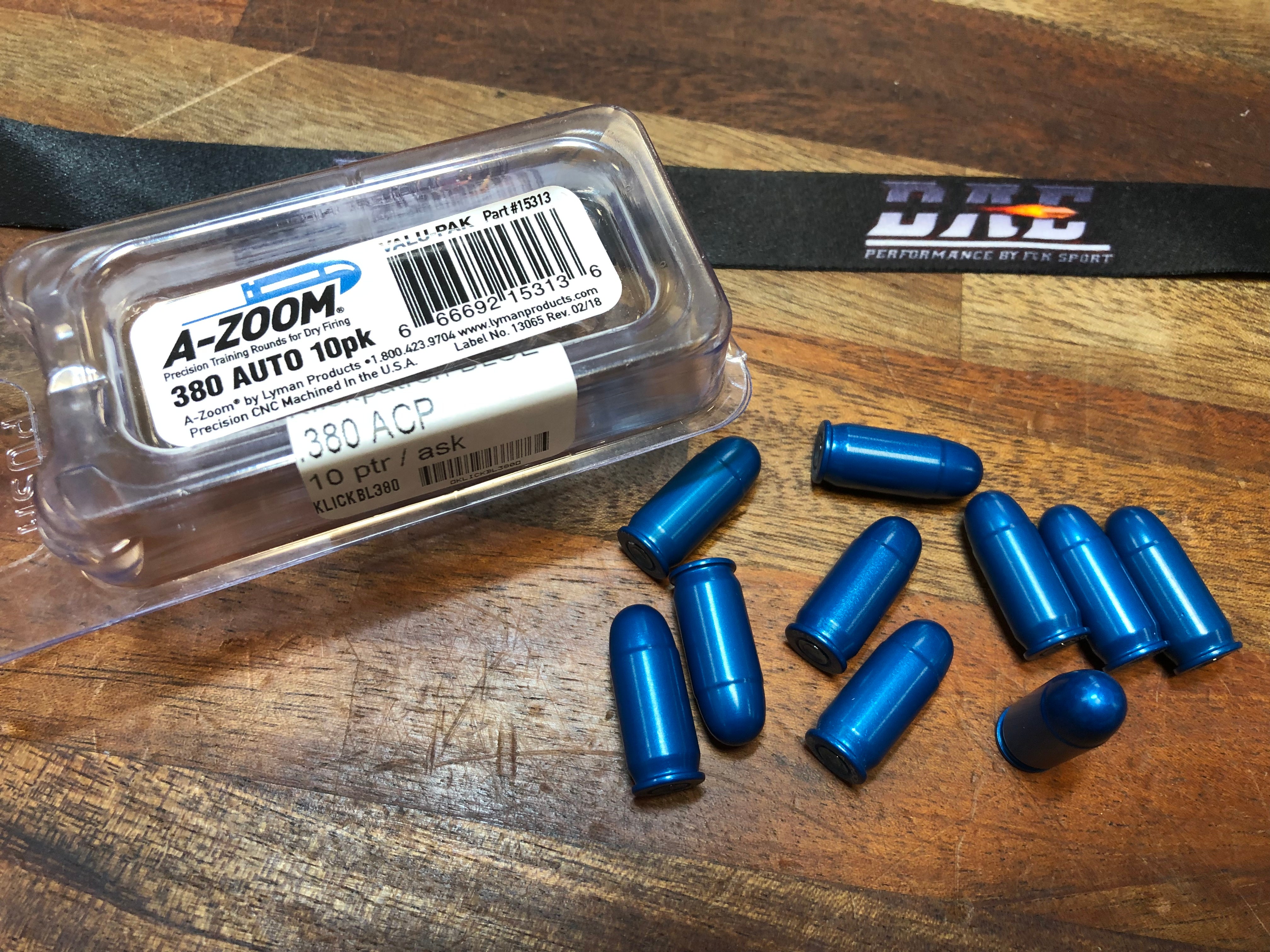 Klickpatron BLUE .380 ACP, 10 ptr