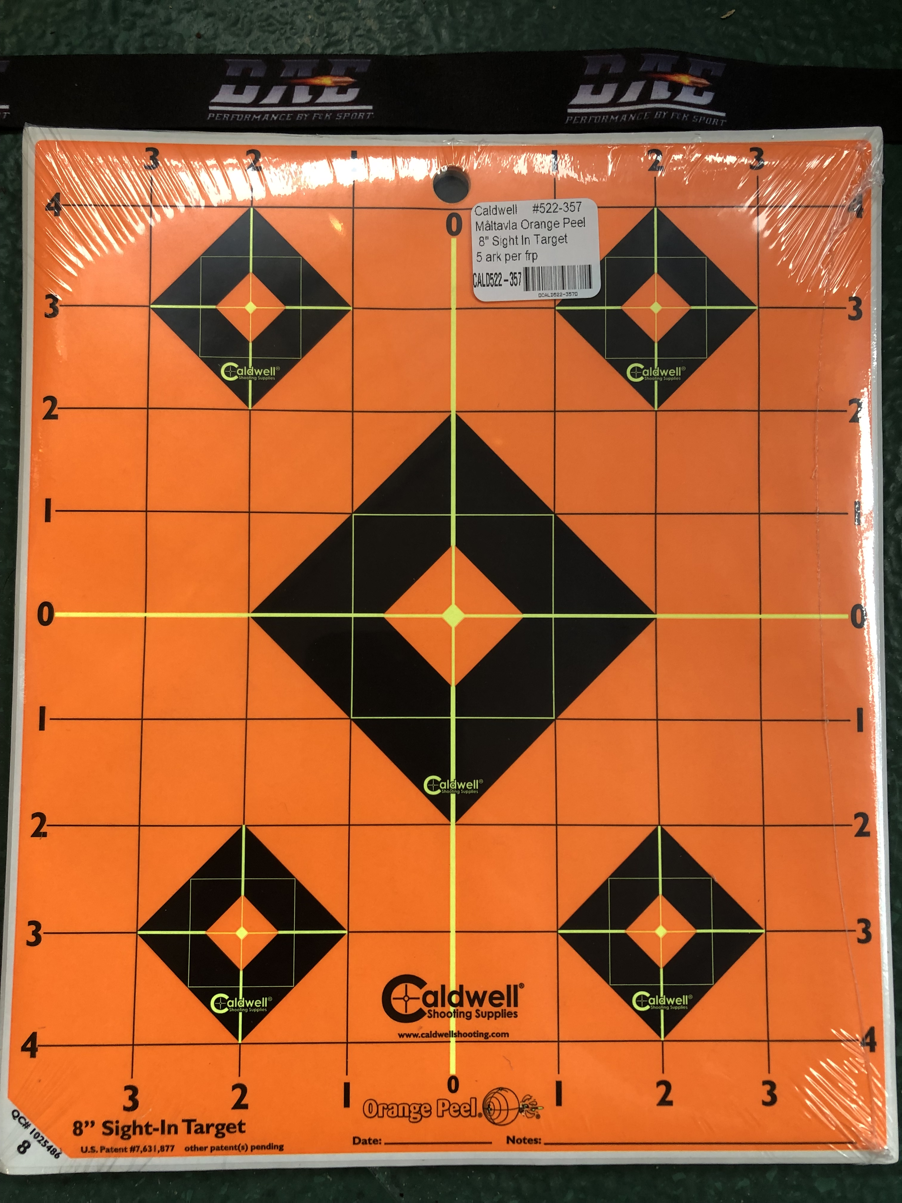 Caldwell Måltavla Orange Peel 8&quot; Sight In Target