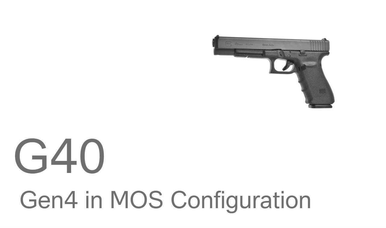 Glock 40 Gen4 MOS, 10 mm AUTO