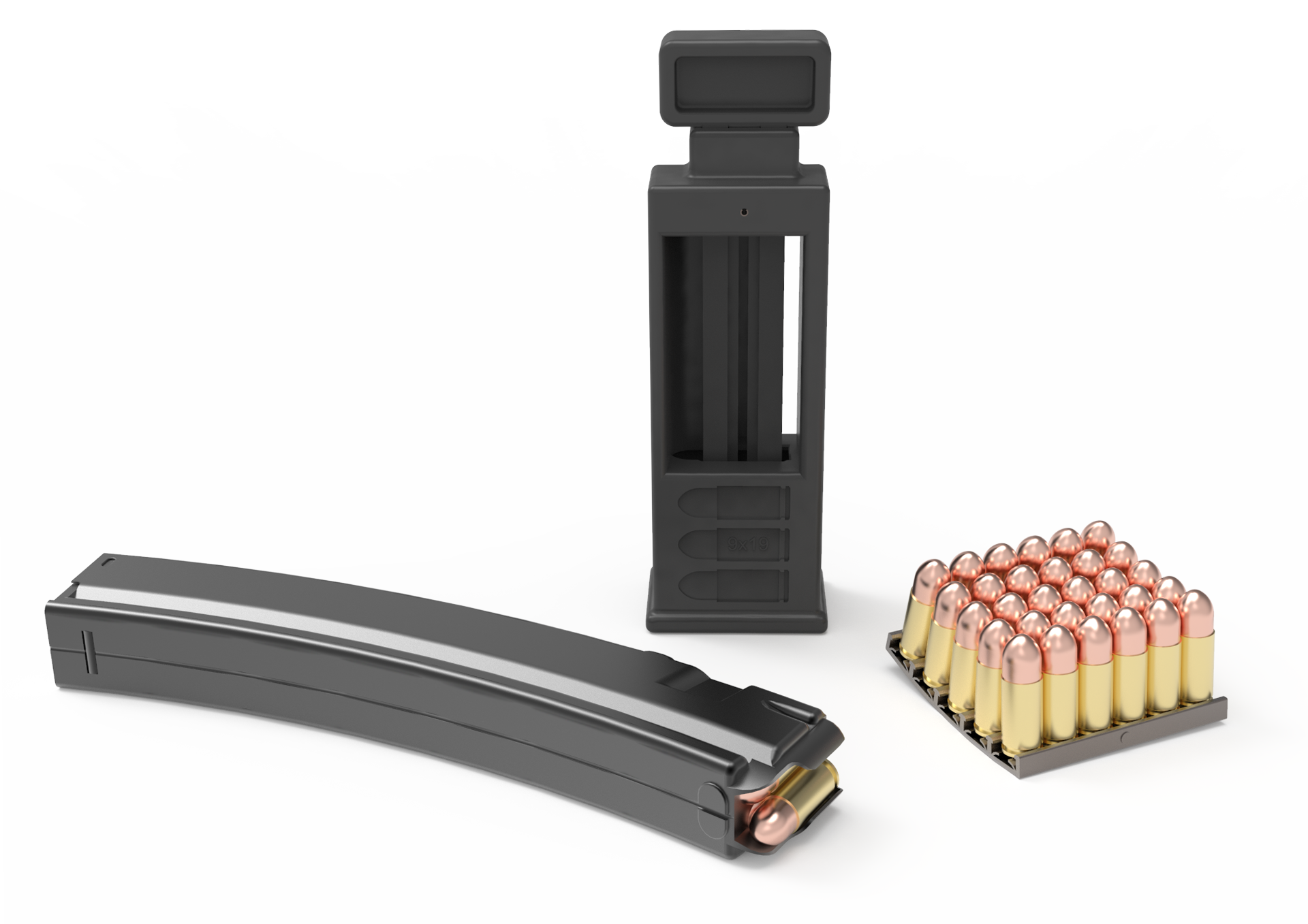Snabbladdare H&K MP5 inkl 3 laddram, SP1901