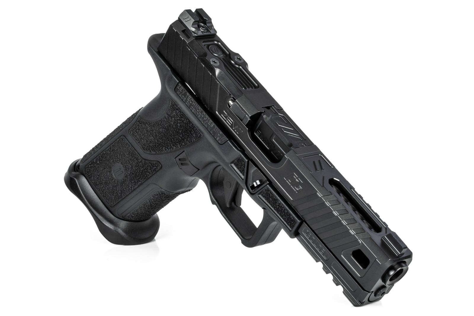 OZ9 Pistol, Standard, Black Slide, Black Barrel