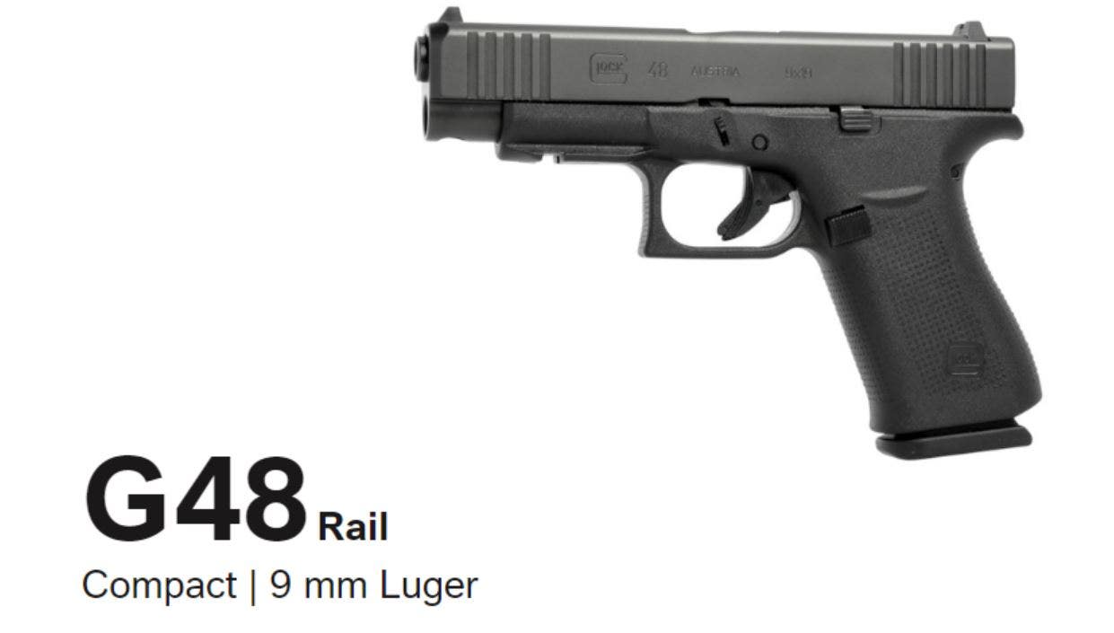 Glock 48 FS 9x19 Black Slide