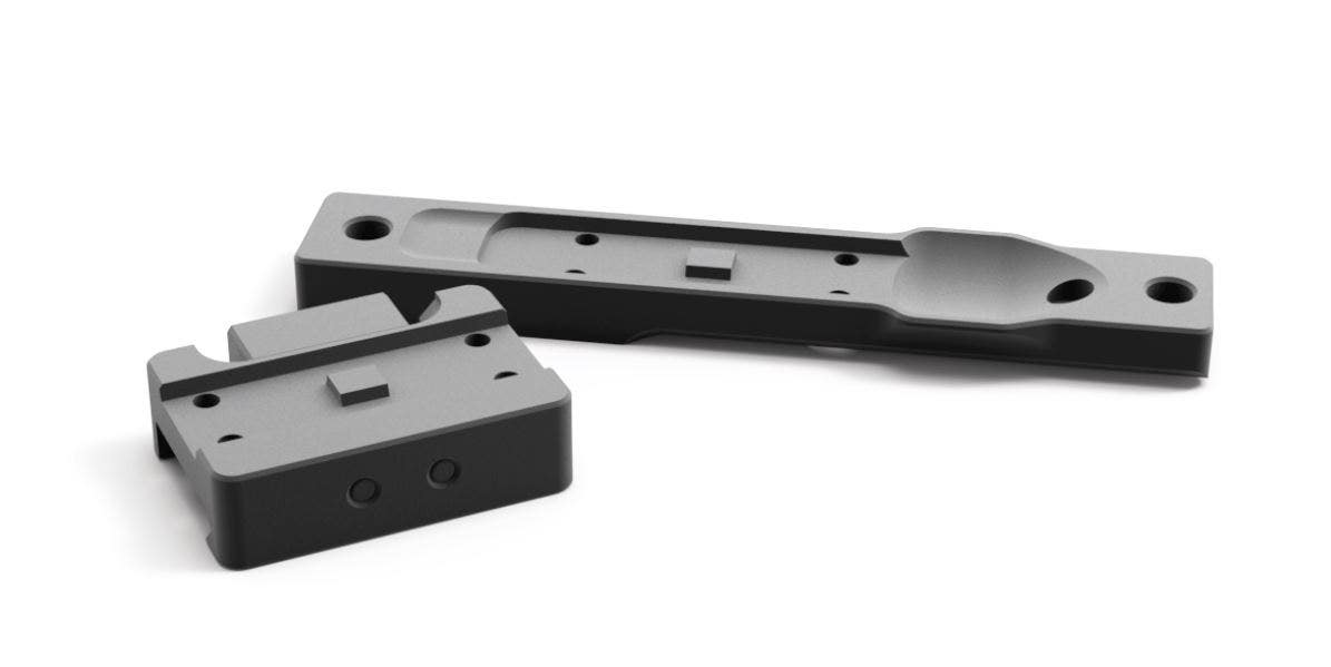 AIMPOINT MICRO MOUNT ON RIFLE RD0002 AIMPOINT BROW