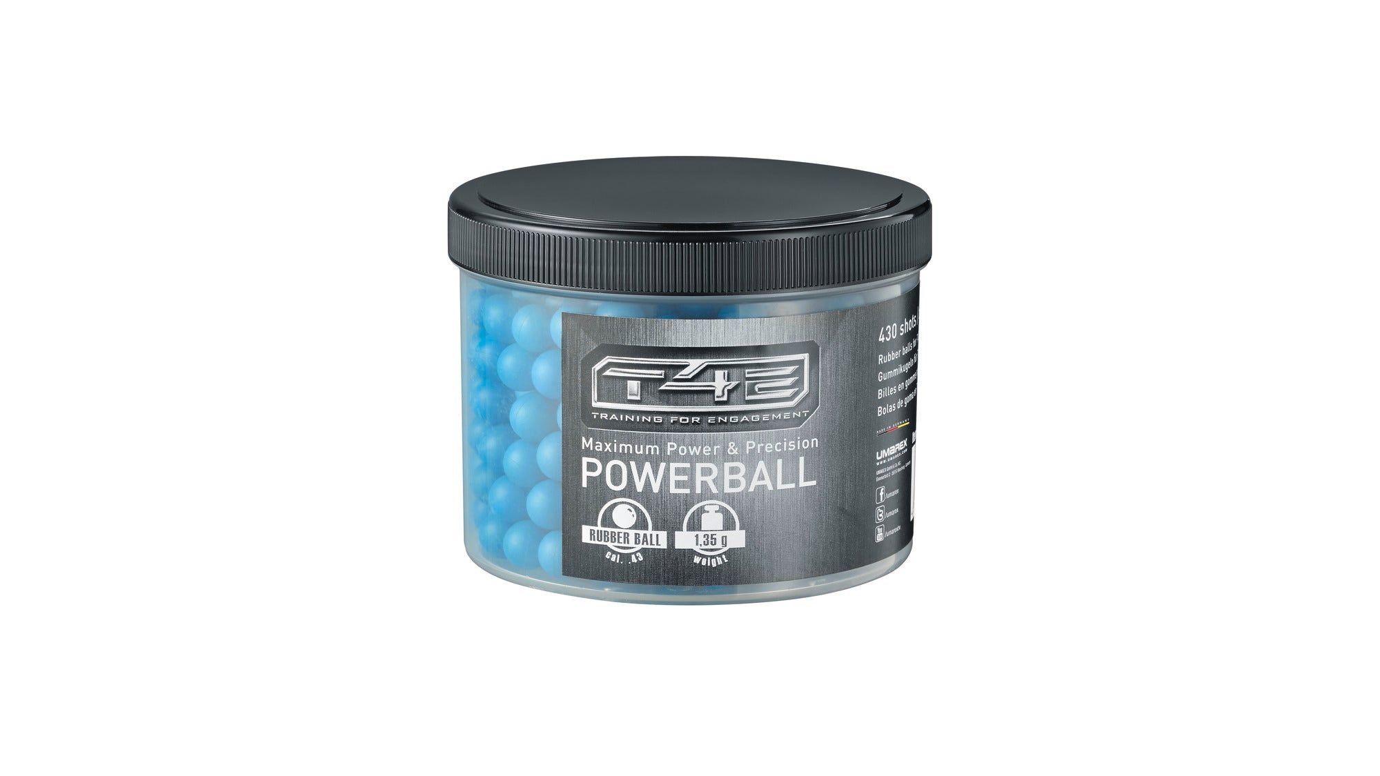 T4E Powerballs 1,3G BLUE