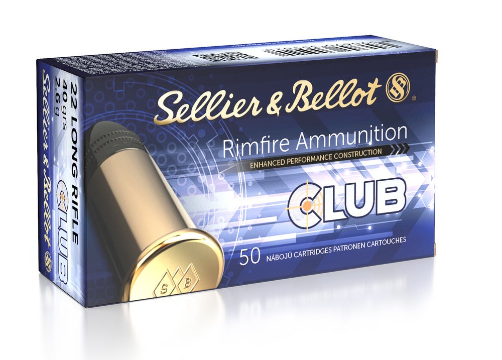 S&amp;B .22 Lr SB CLUB STANDARD AMMUNITION, 50 ptr V355297