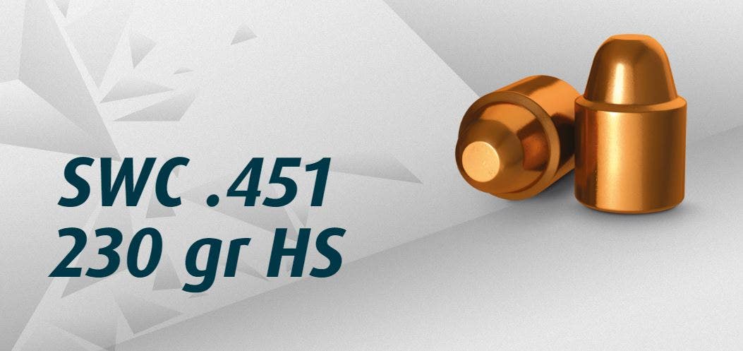 HN .45 SWC .451"/230 Grain SWC HS, 500 st