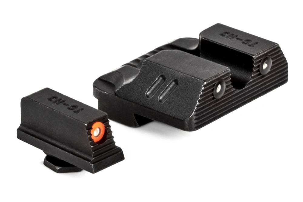ZEV Combat Night Sight Set, .215 Tritium Front wit