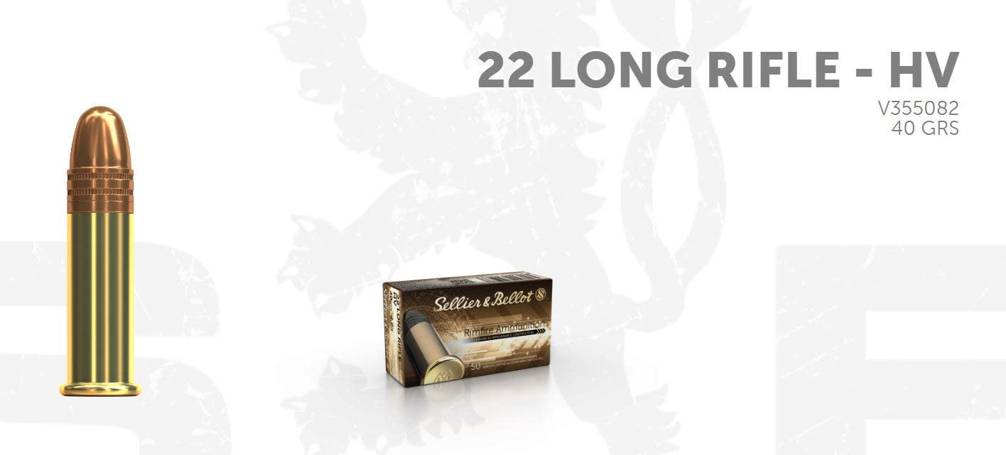 S&amp;B .22 Lr HV CRN 40G,  50 ptr V355082