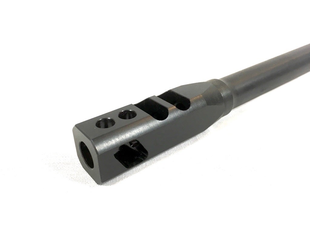 TACCOM ULW LONG 9MM Muzzle Brake / Comp