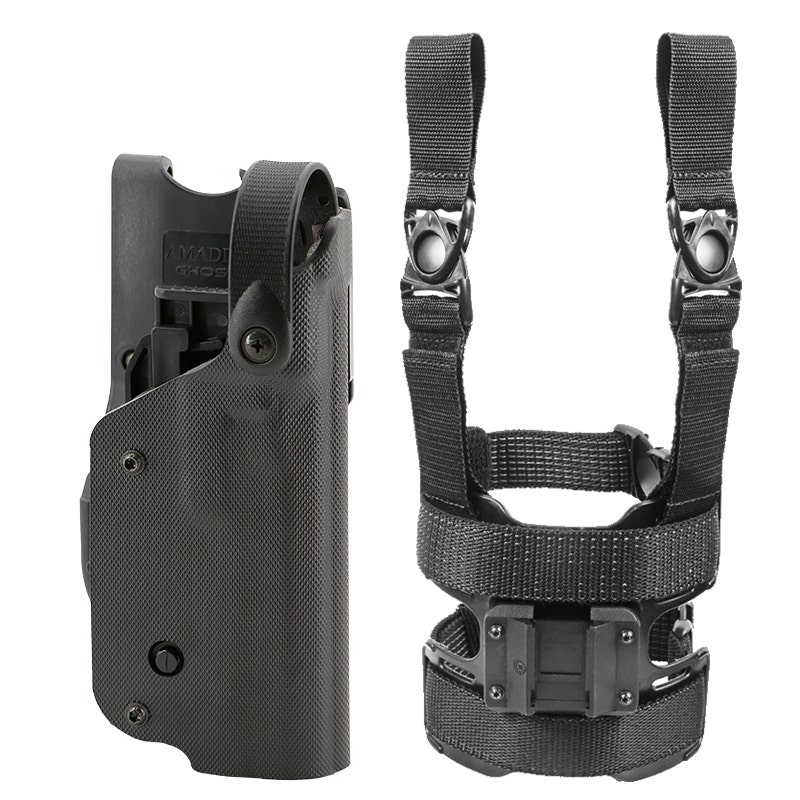 Ghost 5.2 Duty Holster Lvl3 RH, SET ”ALL-IN” RH