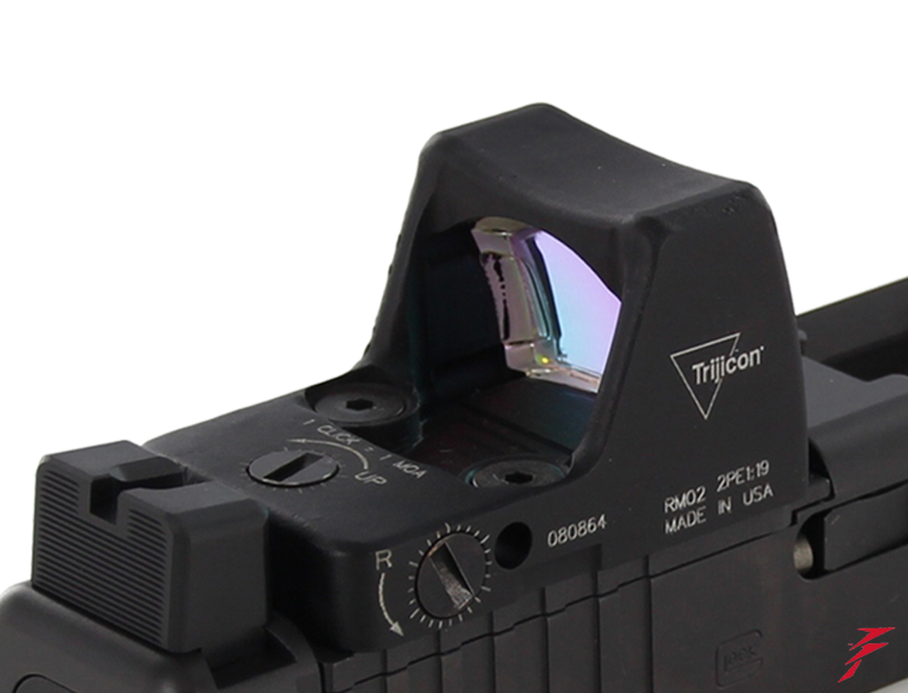 Glock Rear Sight BLK .395T x.125N