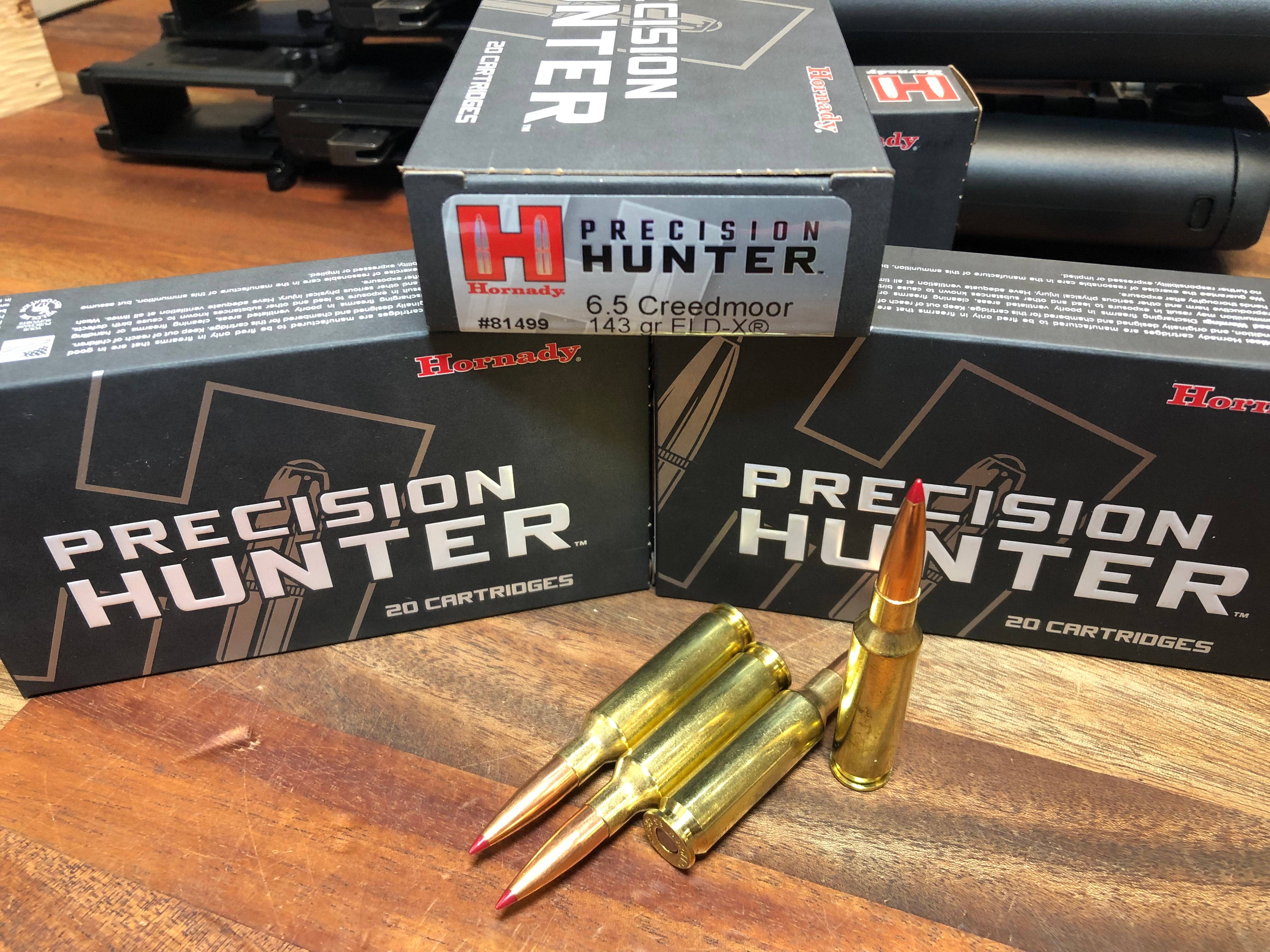 Hornady 6,5 Creedmoor 143G ELD X 20 ptr