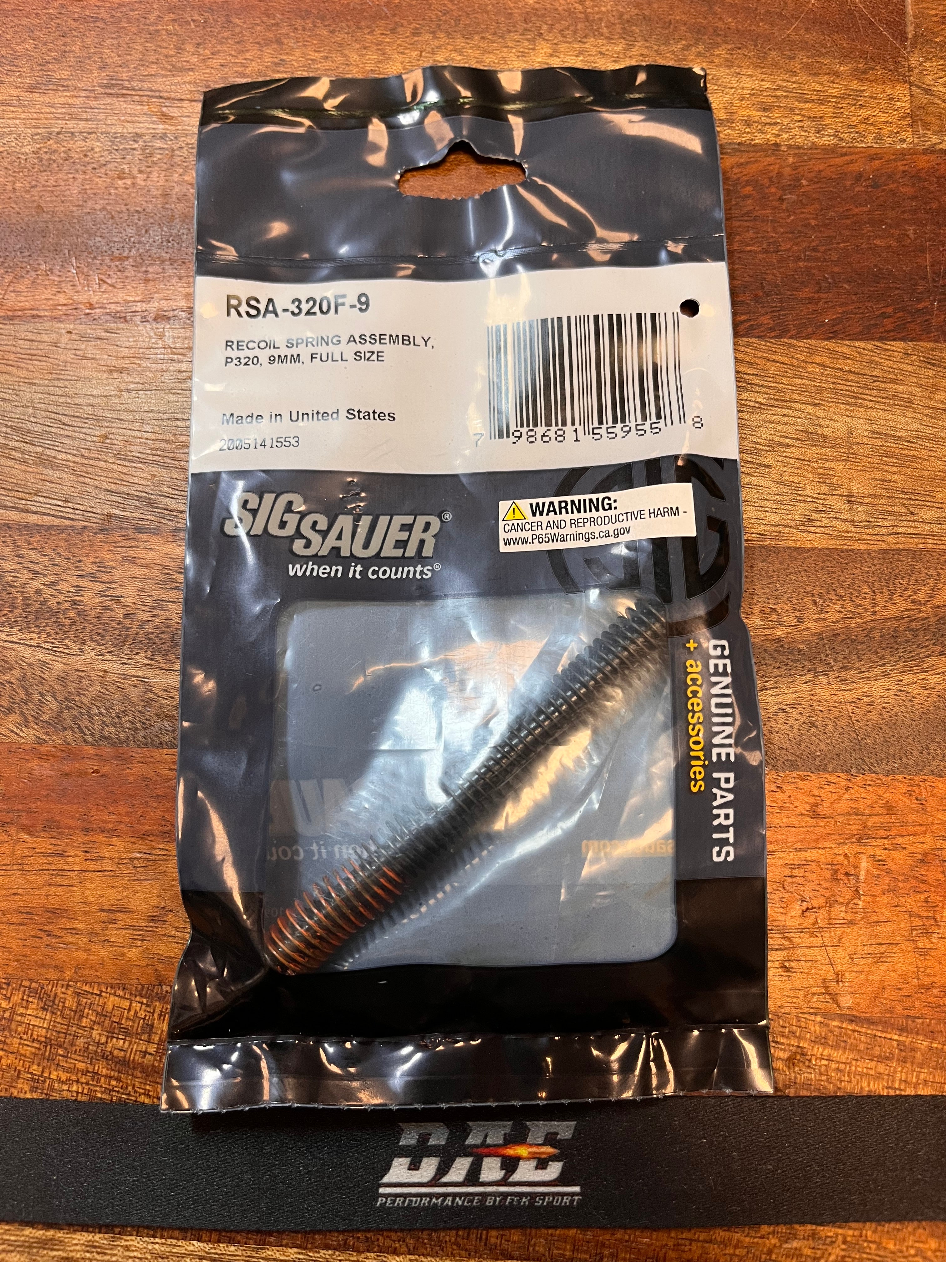 Recoil Rod KIT for SIG P320 Std Full Size
