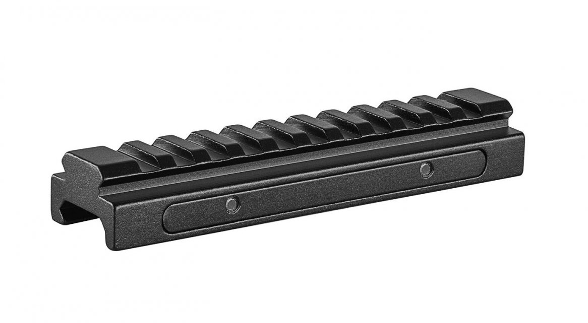 Hawke Förhöjningsskena lång Picatinny , höjd 12mm