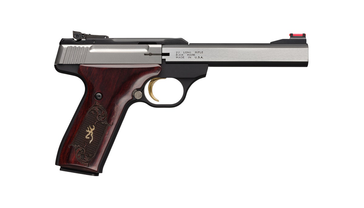 BUCK MARK MEDALLION STAINLESS ROSEWOOD 5,5" .22 Lr