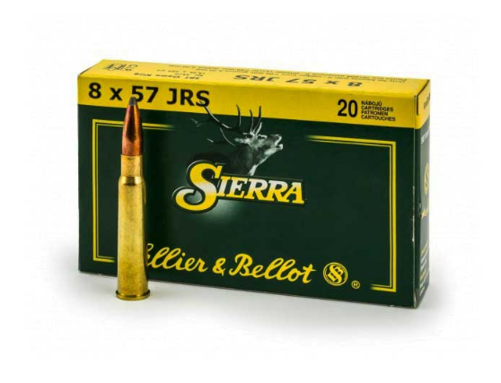 S&B 8x57 JRS 220G Sierra SBT Game King,  JAKT 20 p