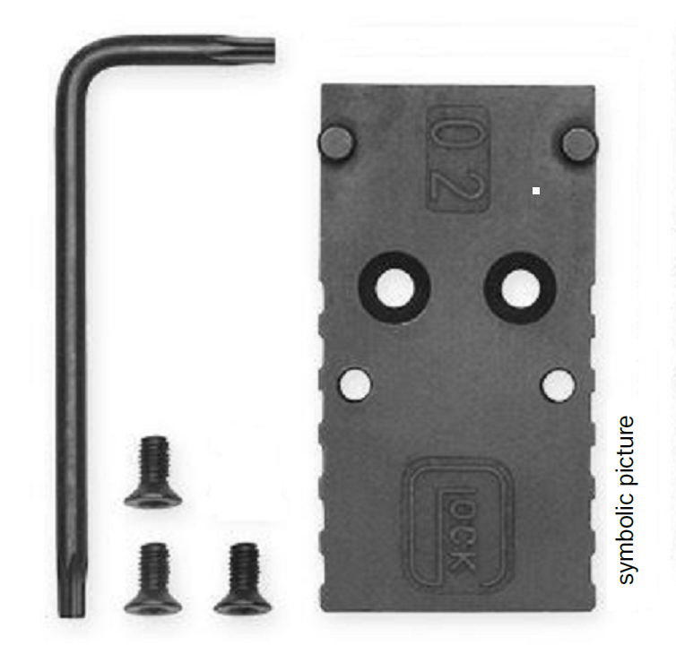 Glock MOS Adapter Plate 02 (Trijicon mfl) Thread 6-32