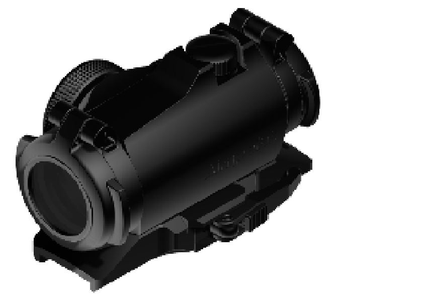 Aimpoint Micro H2, 2 MOA on Tikka QD Mount