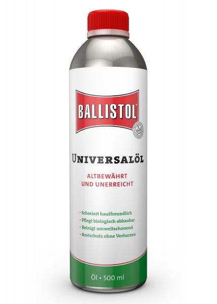 Ballistol Universalolja,  Refillförpackning 500 ml