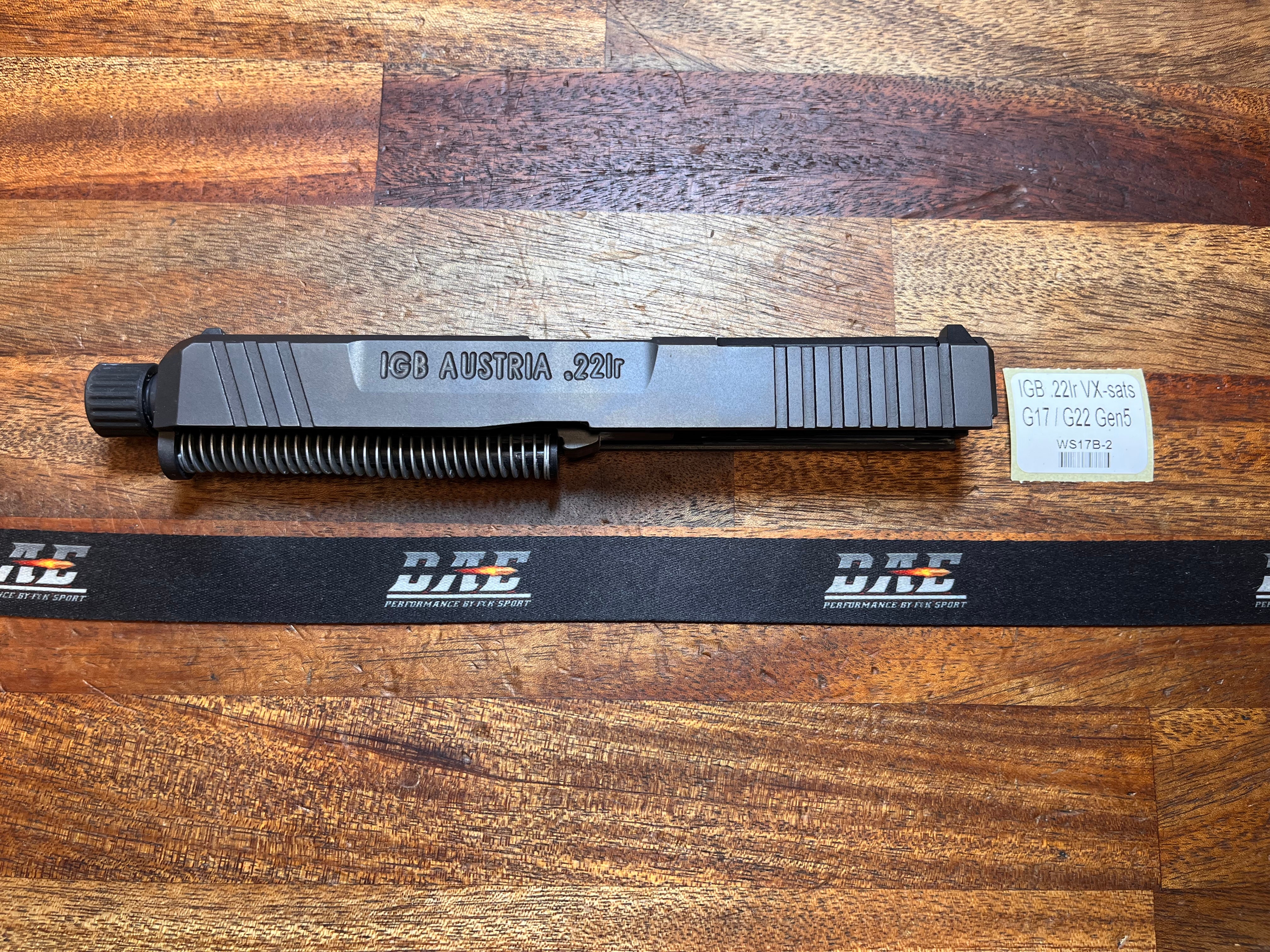 IGB .22lr Vx-sats Glock 17 / 22 Gen5