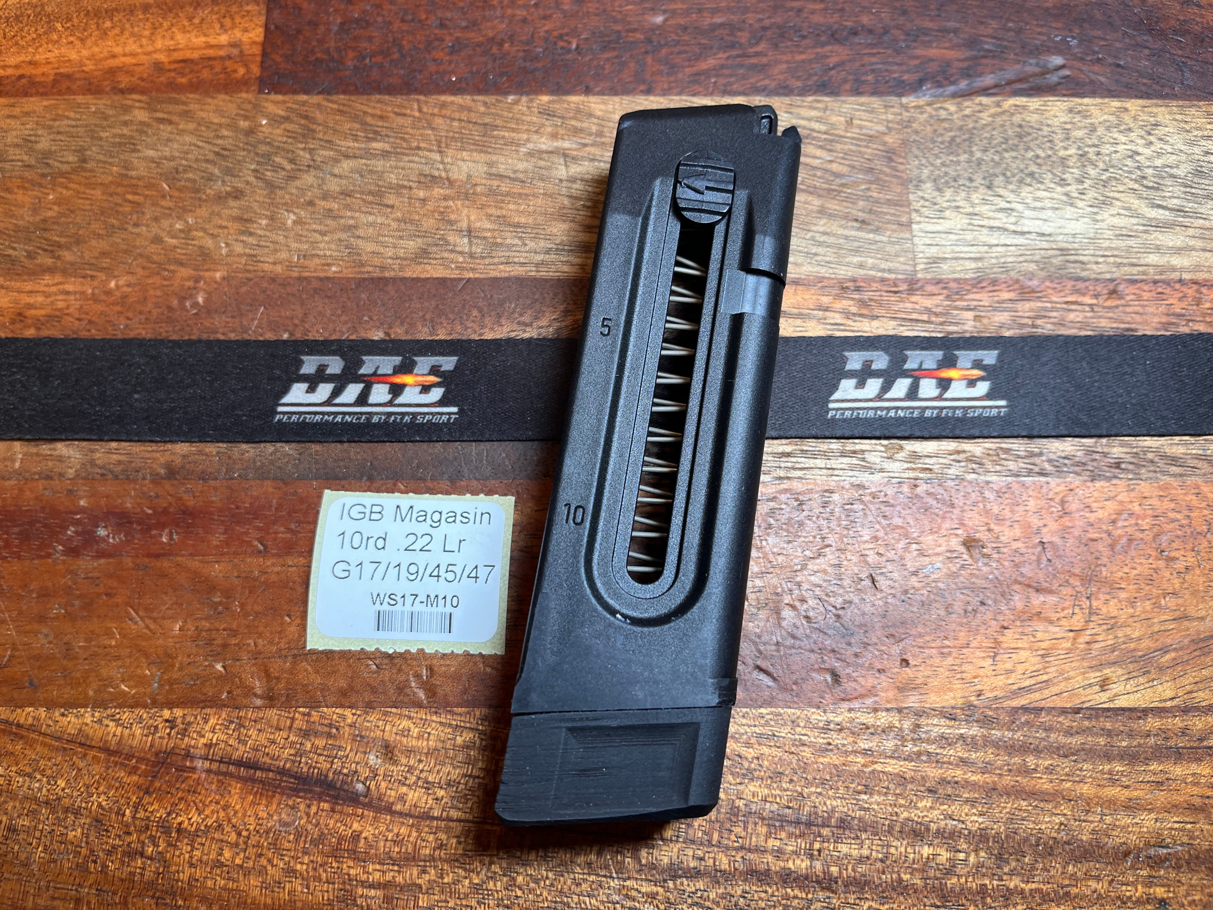 IGB Magasin 10rd .22 Lr for G17/45/19 .22 Lr Pisto