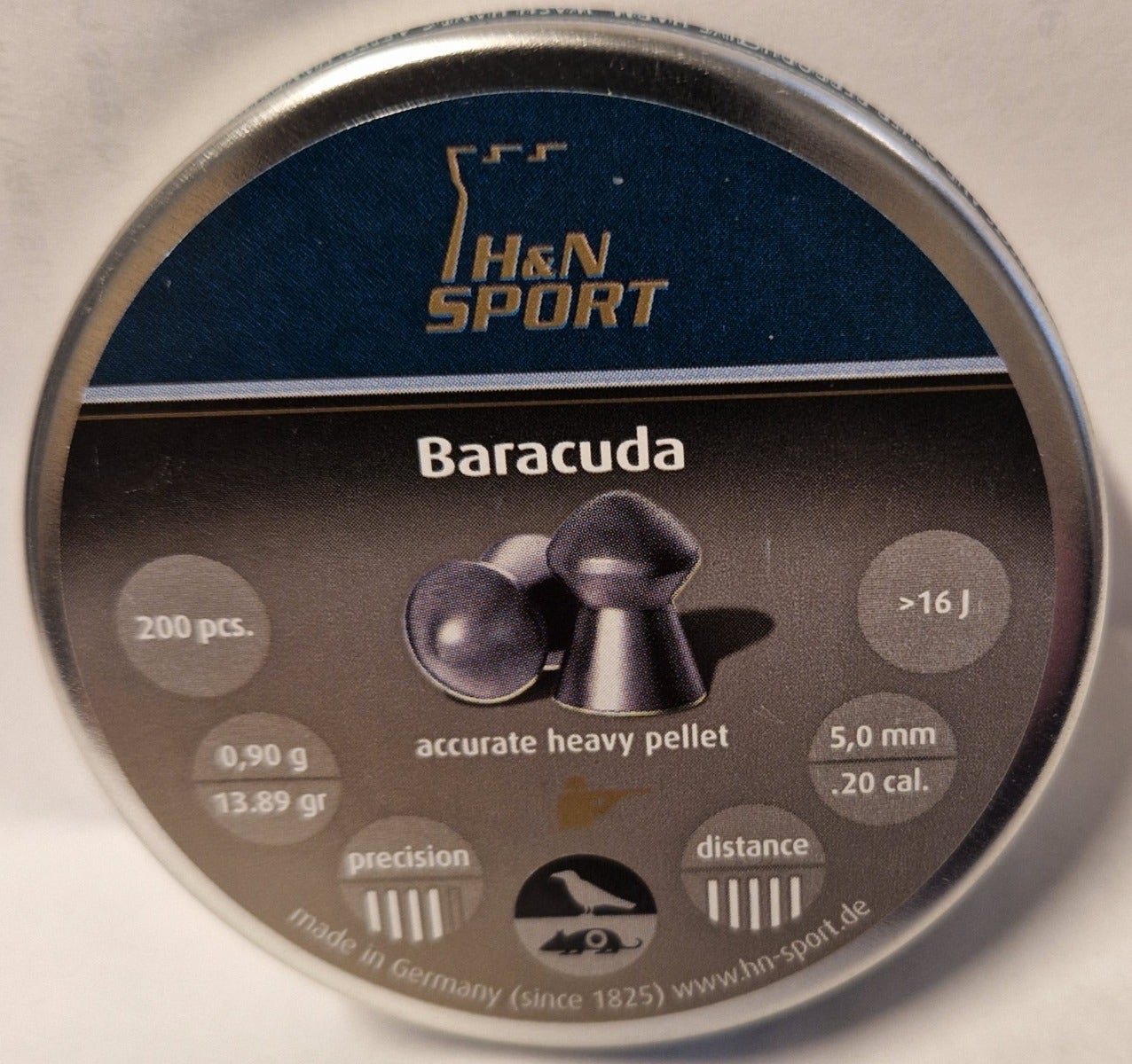 H&N Diabolo Baracuda .20" 5,0mm