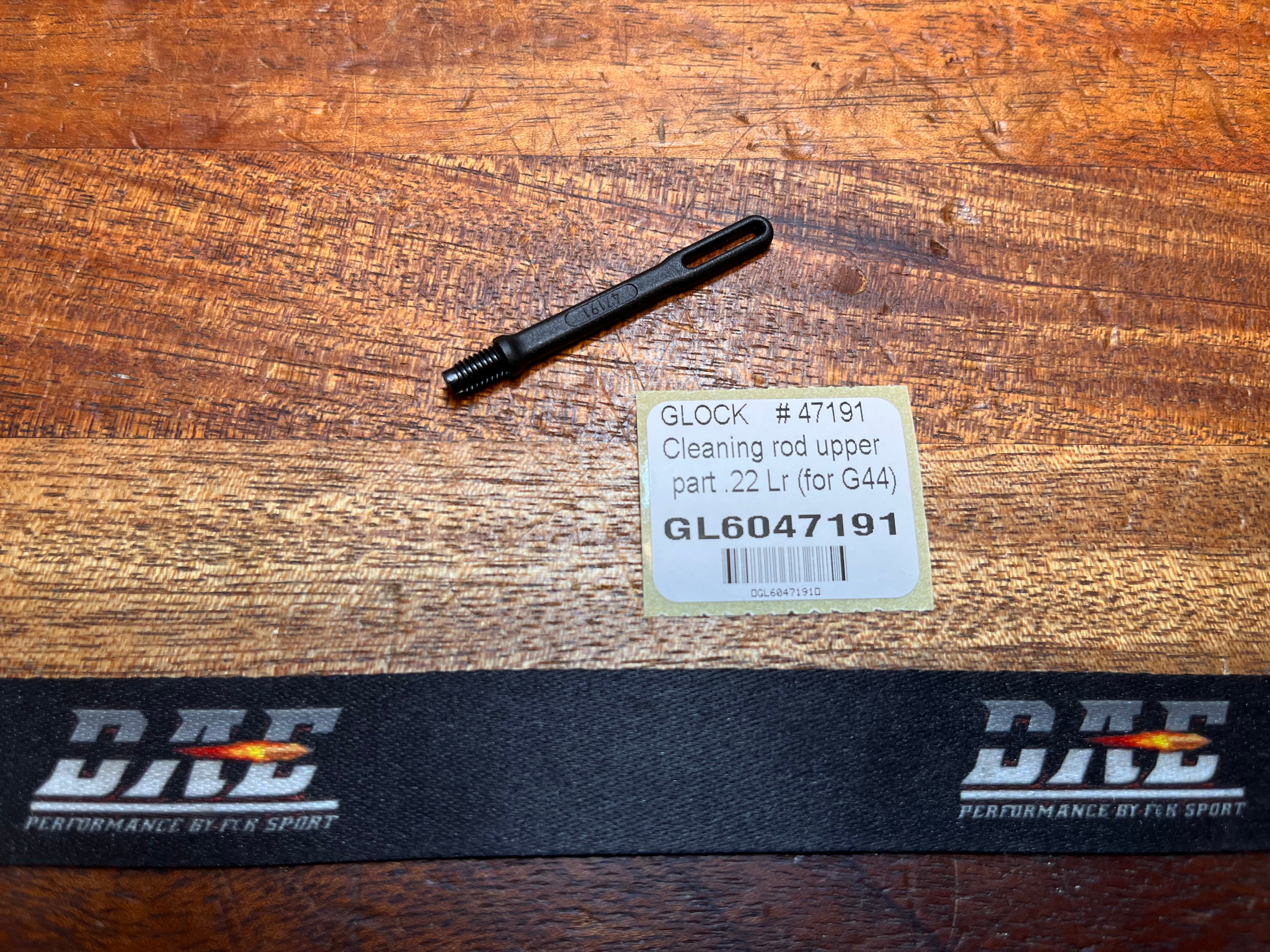 Läskände .22" Glock Cleaning rod upper part (for G44) #47191 (5.C5)