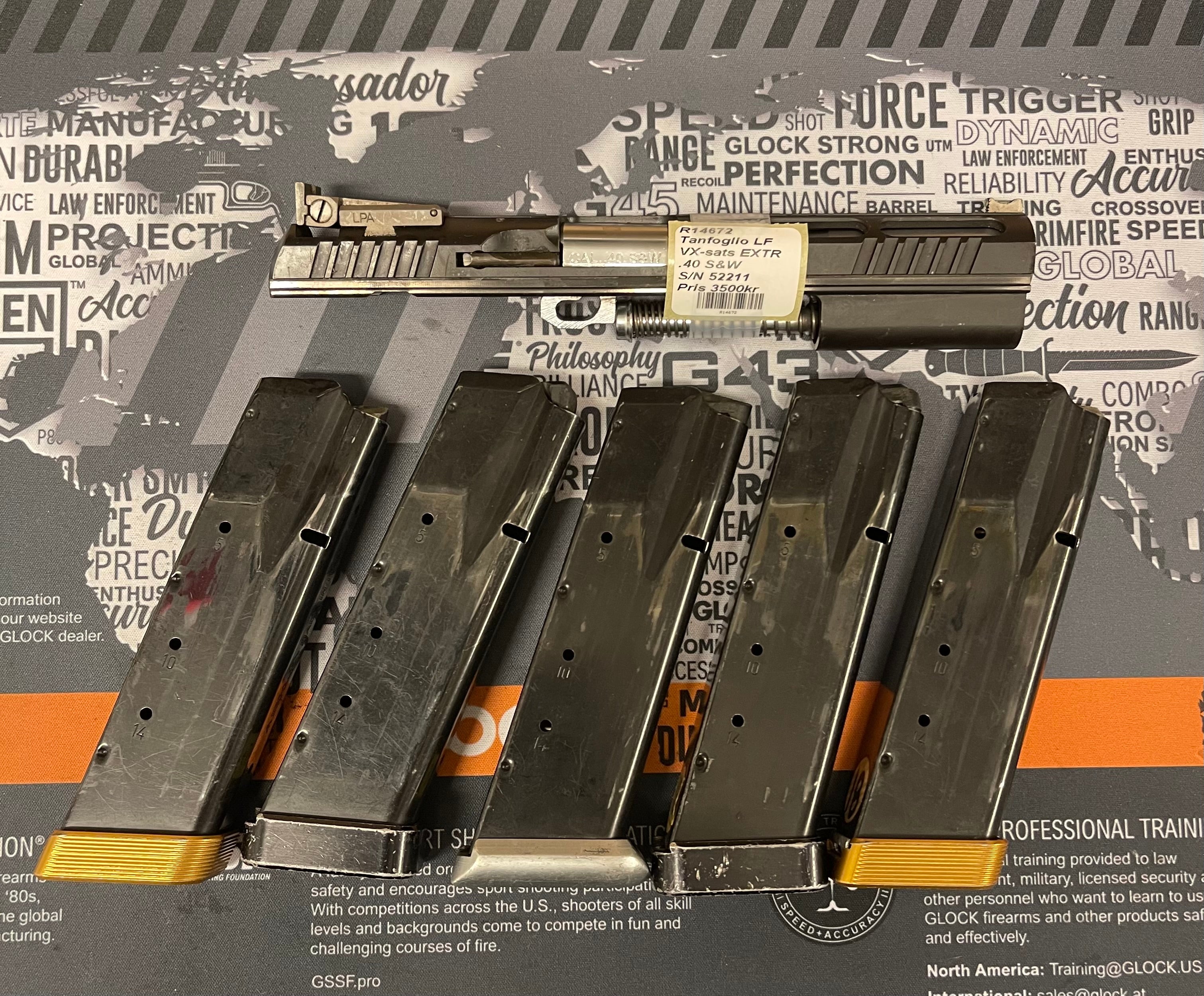 Växelsats  Tanfoglio Xtreme LF .40 S&W  R14672