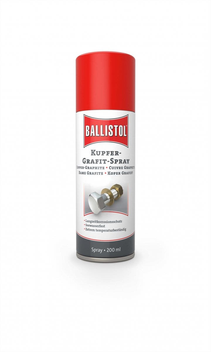 Ballistol Koppar/Grafit spray 200 ml för tex pipgä