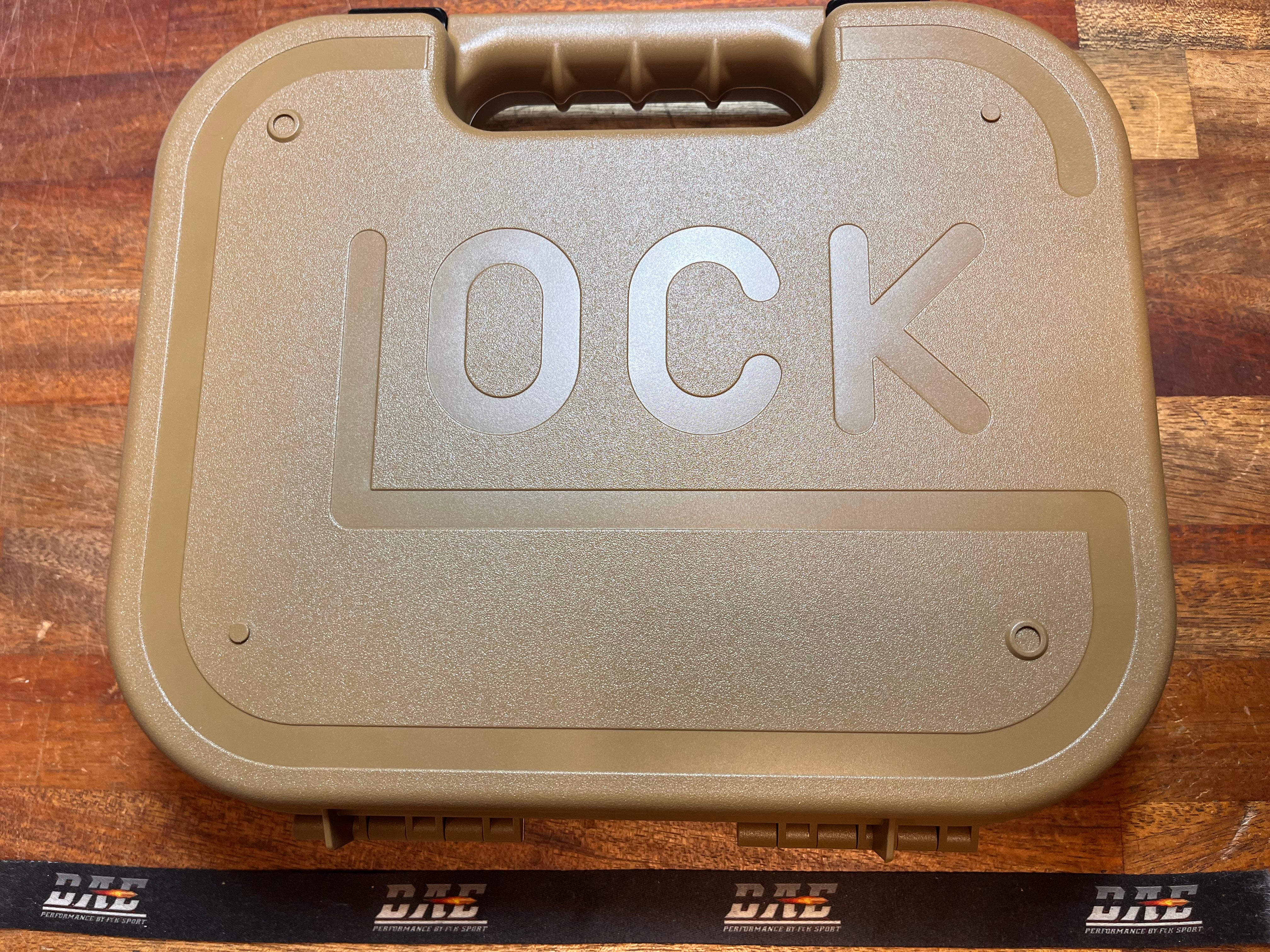Glock 19X pistolväska av hårdplast COYOTE Finish