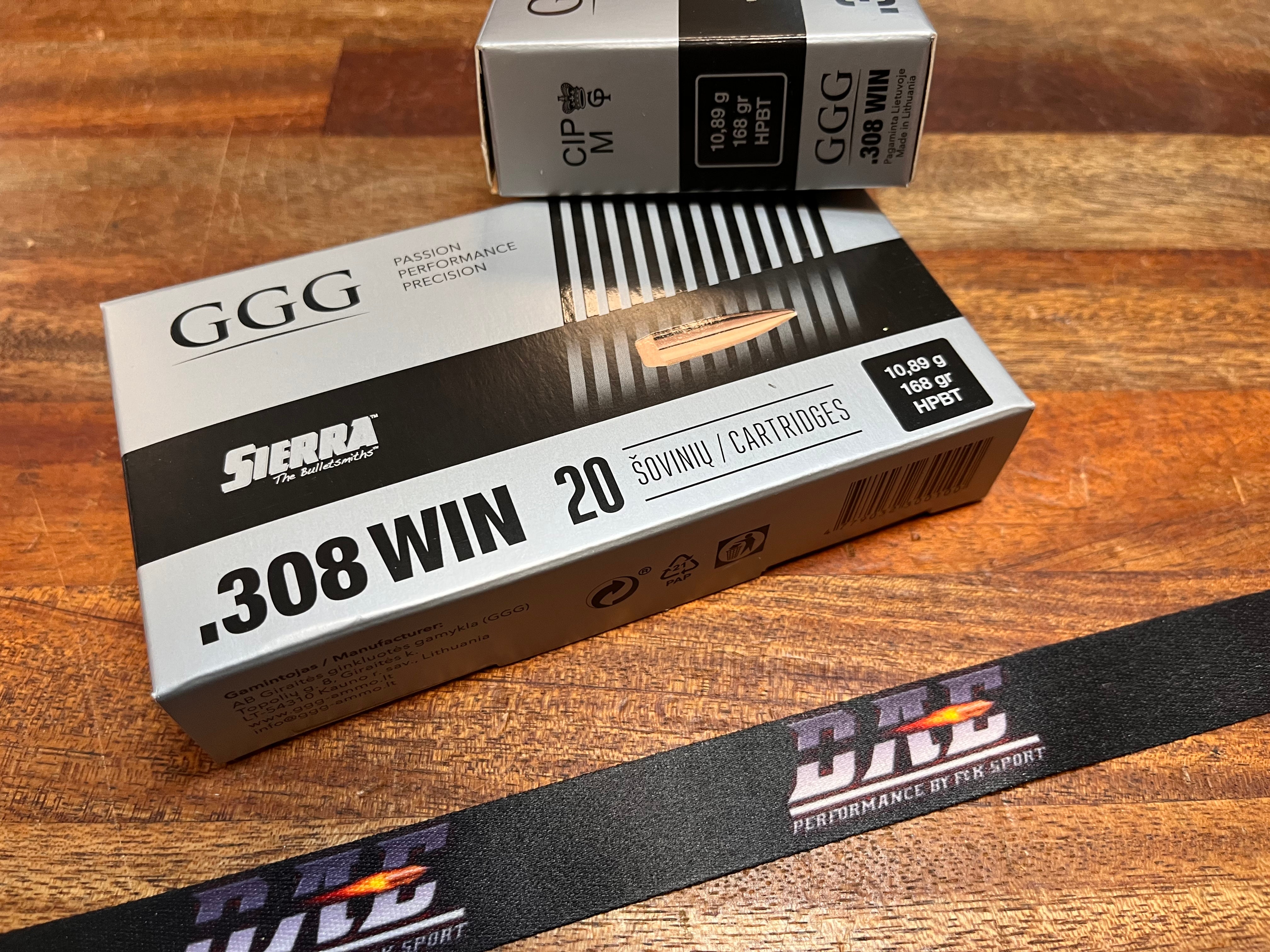 GGG .308 Sierra Match King 155 Grain