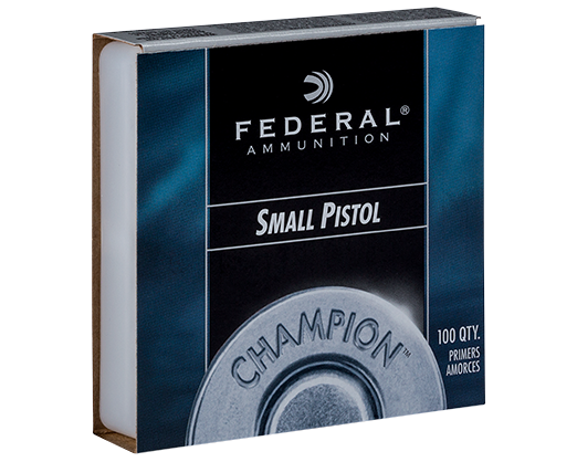 FEDERAL #100 Small Pistol Primer, 1000 st