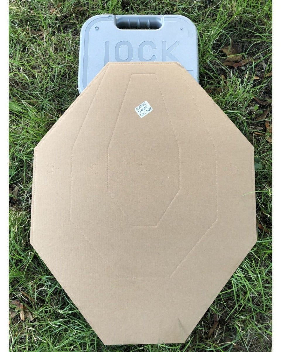 IPSC Full Size (100 %) Classic Target, white back