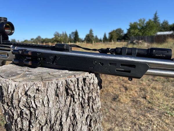 Marlin 1895 Aluminum Handguard by Chisel machining