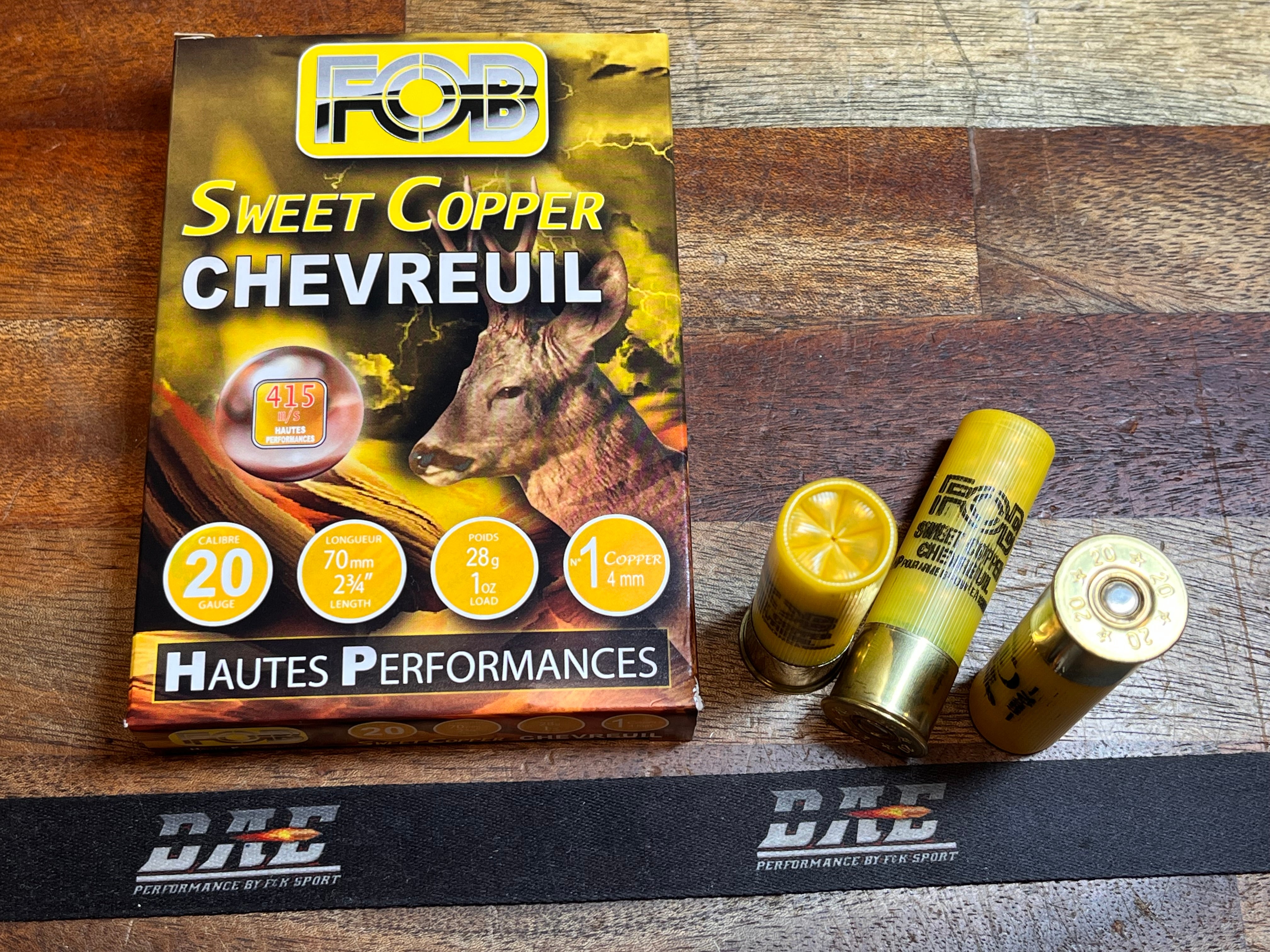 Hagel 20 Nobel Sport 20/70 US1 FOB Sweet Copper 28G 