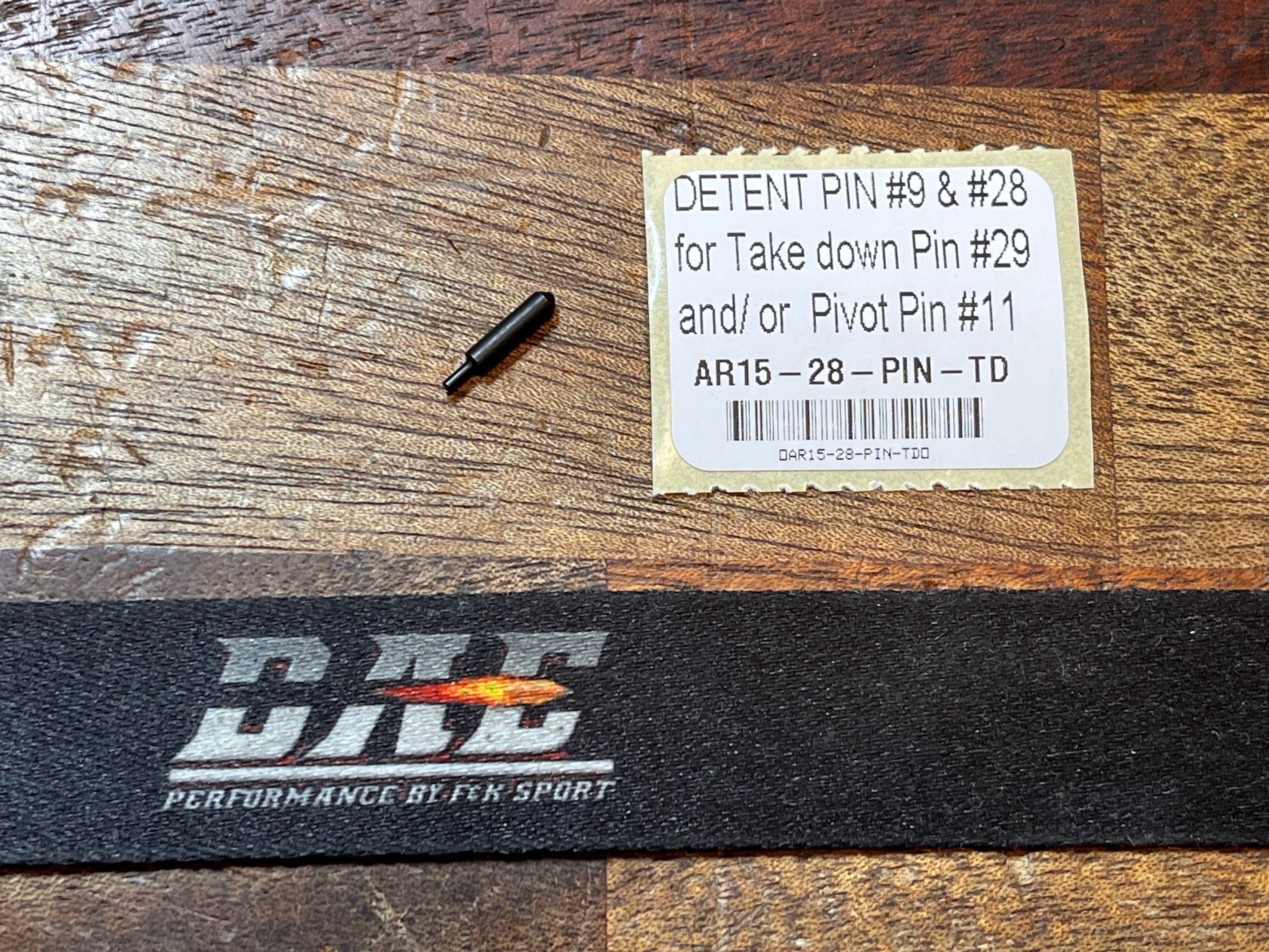 DETENT PIN for TAKE DOWN PIN AR15
