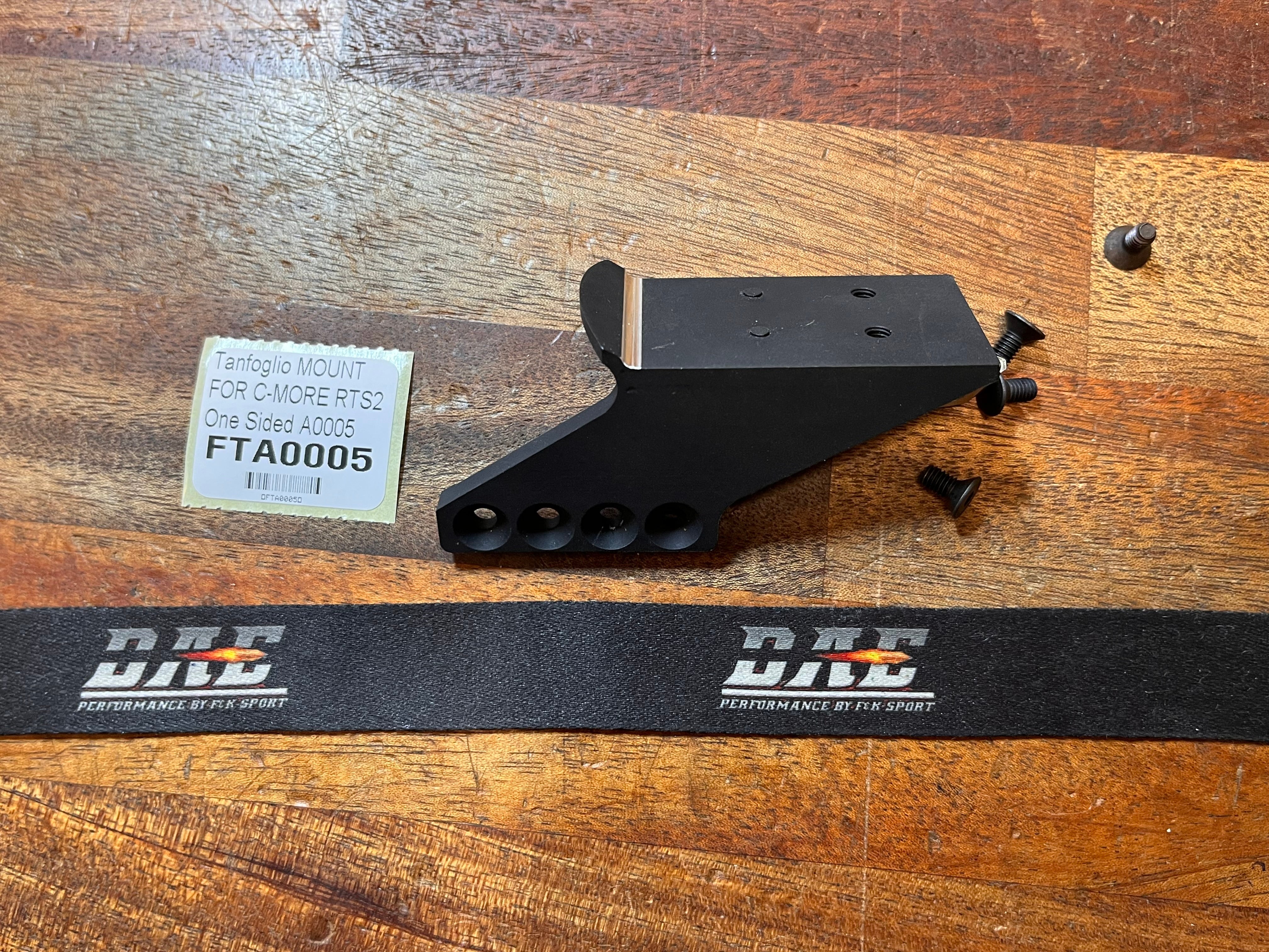 Tanfoglio Optic Mount for C-MORE RTS2 Red Dot