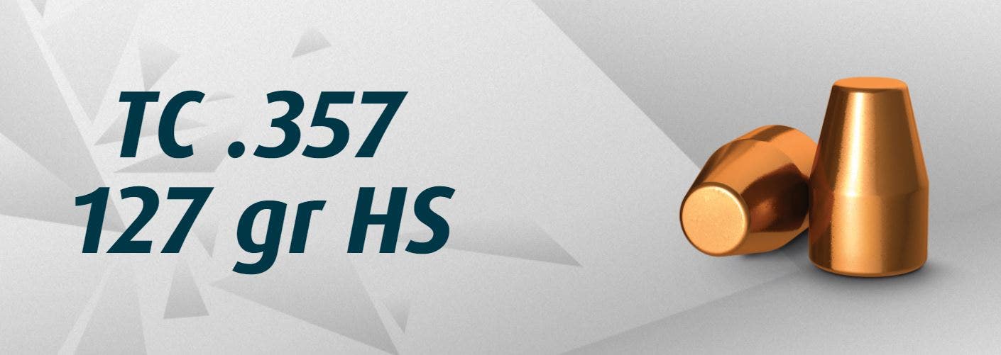HN 9 mm TC .357&quot;/127 Grain TC HS, 500 st